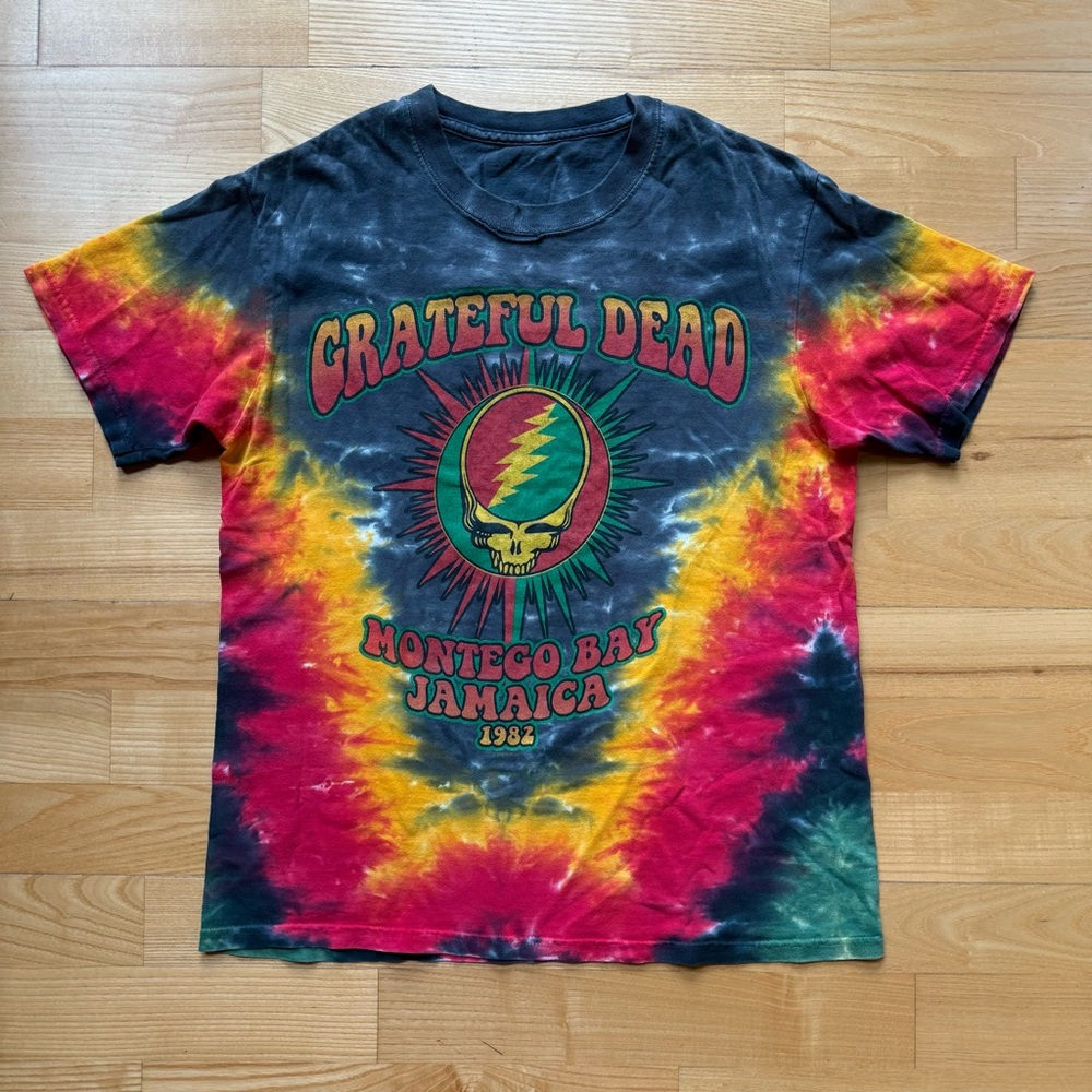 Vintage Grateful Dead tie dye Jamaica tshirt